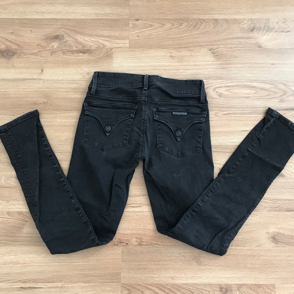Faded wash Black Denim HUDSON Denim Jeans - Picture 4 of 7